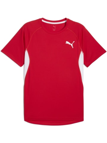 Puma T-Shirt "Cross The Line Tee 3.0" in Rot