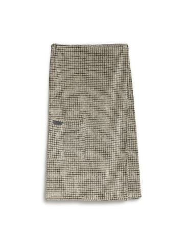 Möve Eden Sauna-Sarong in leinen