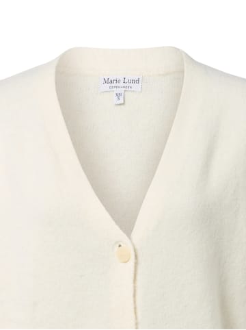 Marie Lund Strickjacke in ecru - 0001