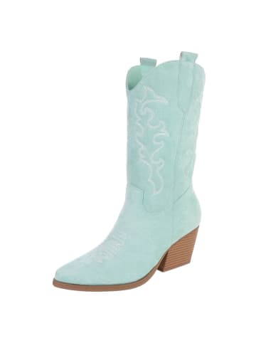 Ital-Design High Heel in Hellgrün