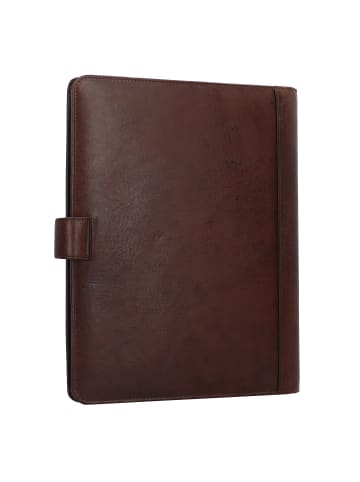 Alassio Schreibmappe Leder 28 cm in braun