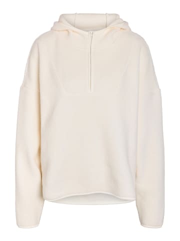 Noisy may Fleece mit halbem Reißverschluss in Eggnog