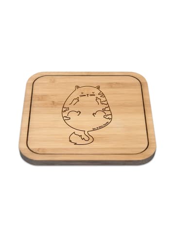 Mr. & Mrs. Panda kork untersetzer Katze Mittelfinger ohne Spruch in Transparent