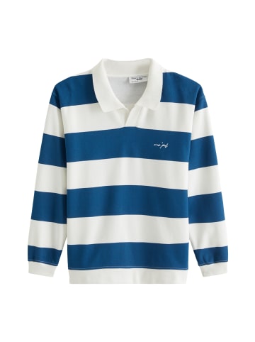 Marc O'Polo DENIM Polo-Sweatshirt relaxed in Dark Blue