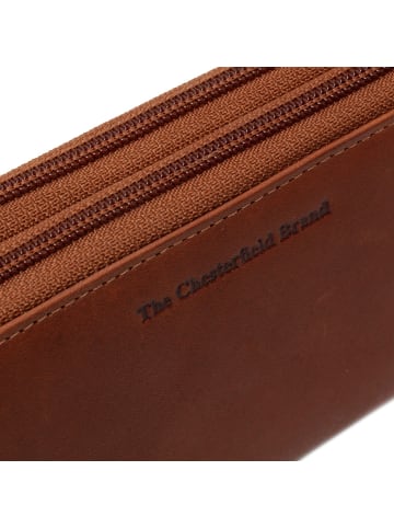 The Chesterfield Brand Hadley Geldbörse RFID Schutz Leder 19 cm in cognac