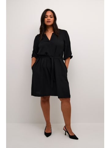 KAFFE curve Kleid KCdeva A-shape in Black Deep