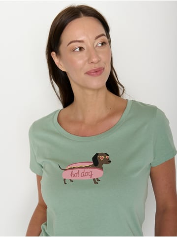 GreenBomb Loves Hot Dog in Blassgrün