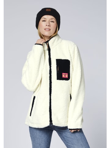 Chiemsee Fleecejacke in Weiß