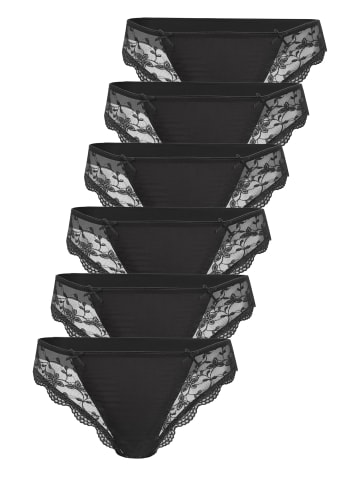 Nina von C. 6er Pack String in schwarz