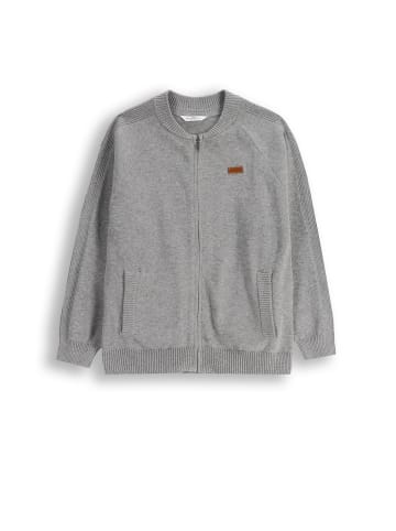 Coccodrillo Baumwoll-Cardigan in grau