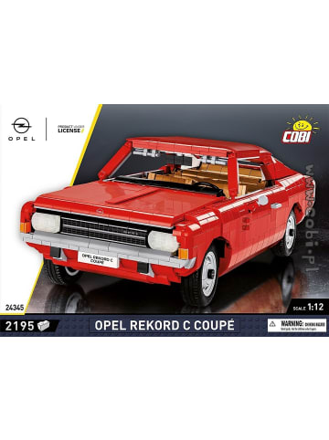 Cobi Modellbauset Klemmbausteine 24345 Opel Rekord C Coupe - ab 11 Jahre