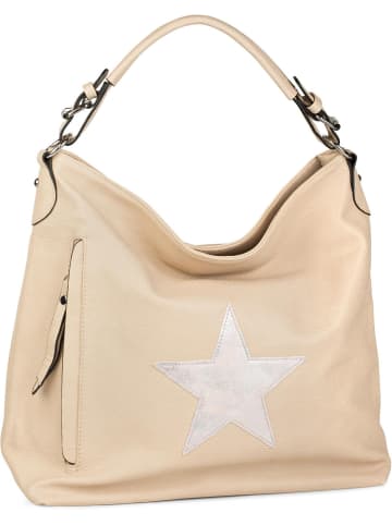 styleBREAKER Shopper Handtasche in Hellbraun