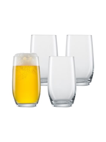 Schott Zwiesel 4er Set Bierbecher For you 330 ml in transparent