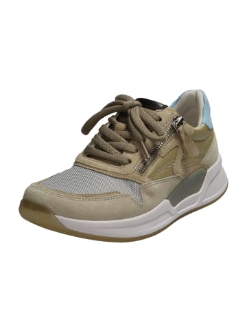 rollingsoft Komfort Schnürschuhe in Beige
