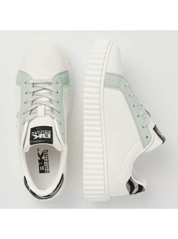 British Knights Sneaker Bliss in weiss/mintgrün/silberfarben/zebra