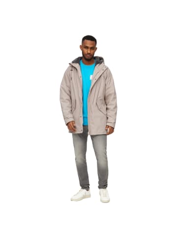 Derbe Regenjacke in cobblestone/lava smoke