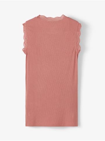 name it Mädchen Top mit Spitzendetails in Rosa