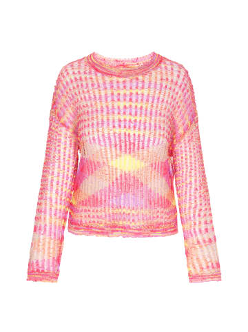 IZIA Women Sweater in pink multicolor