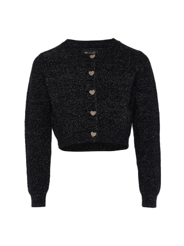 myMo at night Cardigan Mit Effektgarn in SCHWARZ