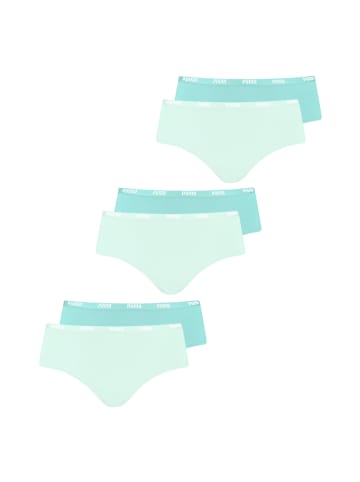 Puma 6er Pack Hipster in Mint