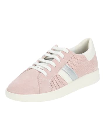 Geox Sneaker in Rosa/Weiß