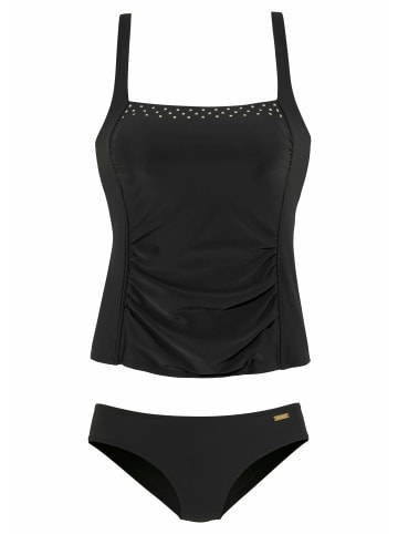 LASCANA Tankini in schwarz