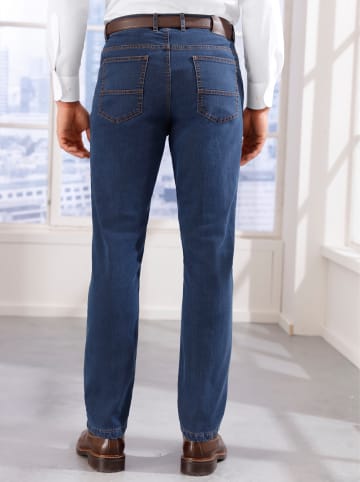 Sieh an! Thermo-Jeans in blue-bleached