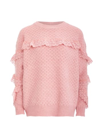 yasanna Damen Strickpullover in Rosa
