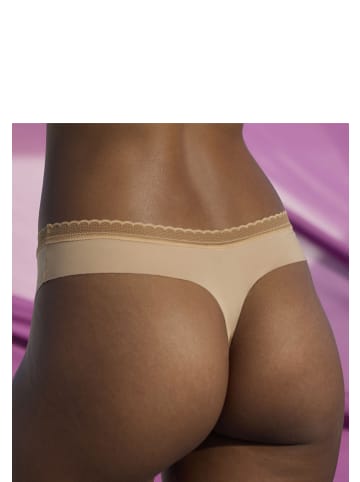 LASCANA String in toffee