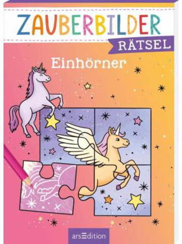 ars edition Buch - Zauberbilder-Rätsel - Einhörner