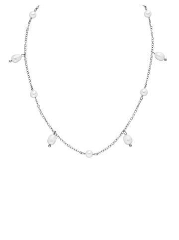 PURELEI Choker Pearl Drop 40 cm in Silber
