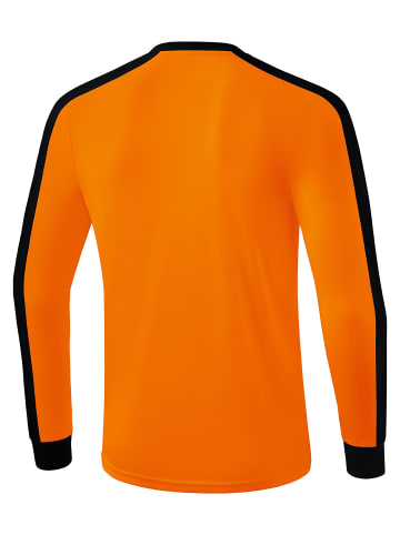 erima Retro Star Trikot langarm in new orange/schwarz