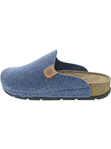 ROHDE Hausschuh Blau