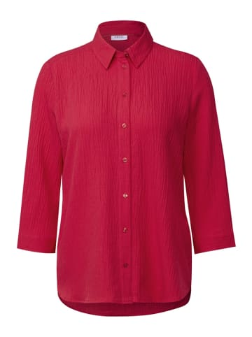 Cecil Hemdbluse mit Struktur in Rot