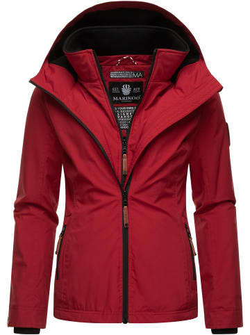 Marikoo Übergangsjacke Erdbeere in Dark Red