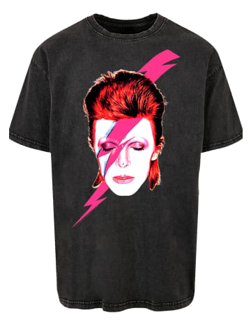 F4NT4STIC Oversize T-Shirt David Bowie Oversize T-Shirt in schwarz