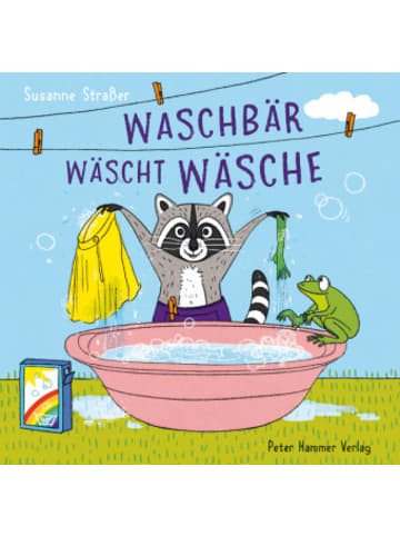 Peter Hammer Verlag Buch - Waschbär wäscht Wäsche