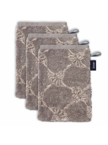 JOOP! Waschlappen 3er Pack in Braun Cornflwower