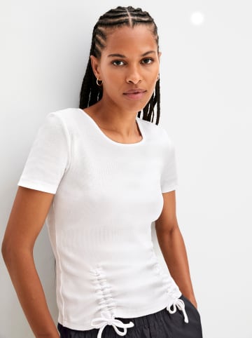 WITT WEIDEN Rippshirt in weiß