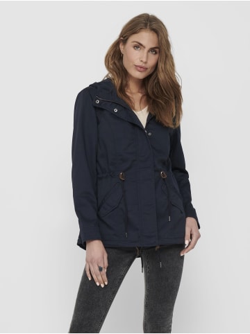 ONLY Langer Parka in Blue Graphite