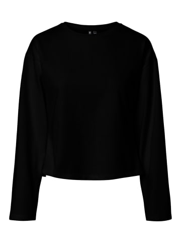 Pieces Langarmshirt in Black
