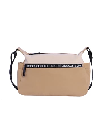 Coronel Tapiocca Umhängetasche Pusina (B)26 x (H)17 x (T)9 cm in Beige