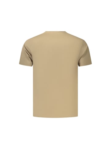 Coveri Moving Braun Herren T-Shirt aus Baumwolle