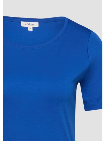 s.Oliver T-Shirt in 5615_royalblau