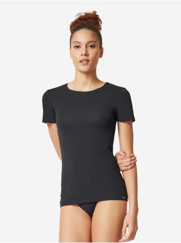 Skiny T-Shirt Cotton Essentials in Black