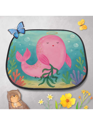 Mr. & Mrs. Panda Sonnenschutz Auto Sternzeichen Jungfrau Design ... in Weiß