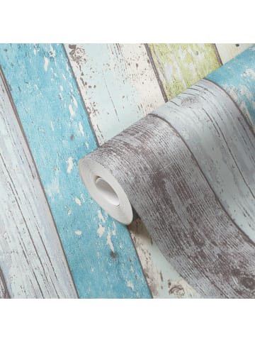 A.S. Création Tapete Nordic Look in Blau 