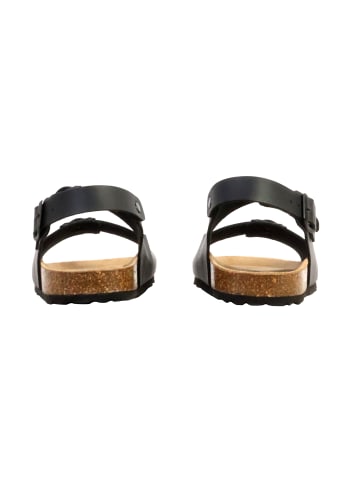 Divine Factory Lederpantoletten Noga Mistral BS Edge Schwarz