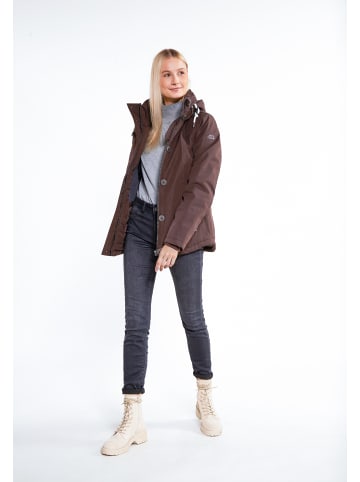 ICEBOUND Damen Winterjacke in Dunkelbraun