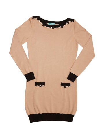 TOOCHE Kleid "Classy Vintage" in beige